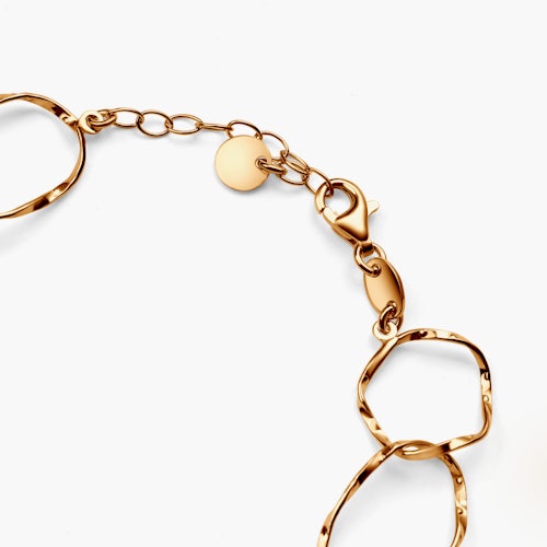 Bransoletka Savicki: srebro pozłacane